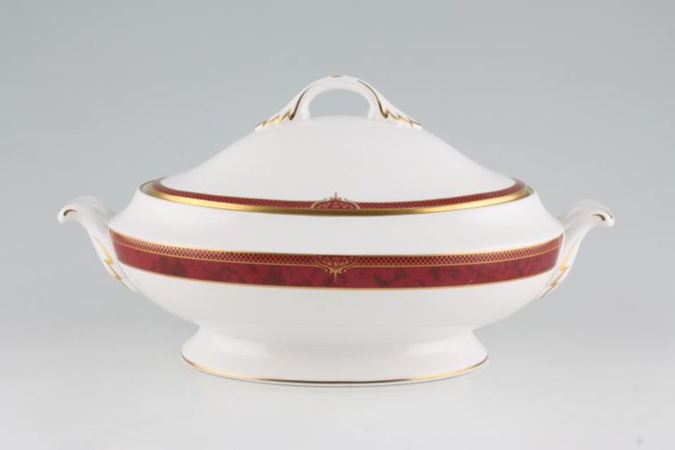 Spode Bordeaux - Y8594 Vegetable Tureen with Lid