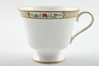 Spode Golden Trellis - Y8405 Teacup Straight sides - Footed 3 3/8" x 2 7/8"
