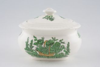 Sell Spode Green Basket - S2675 Sugar Bowl - Lidded (Tea)