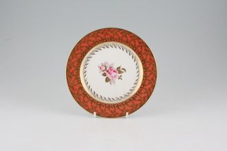 Aynsley Red Rose Collectors Series - Tan Tea / Side Plate 6 3/8"