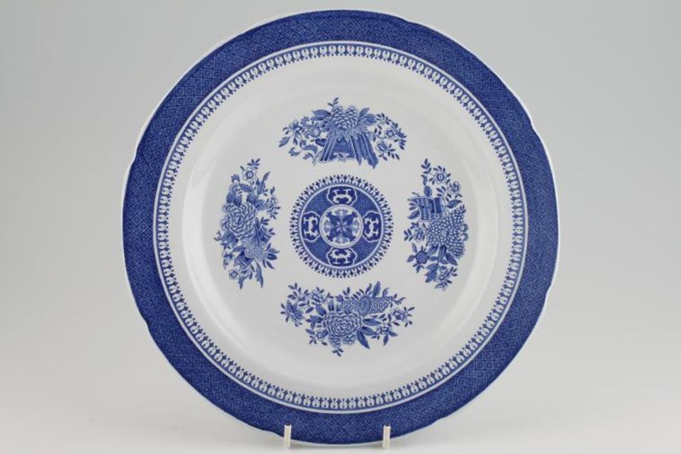 Spode Fitzhugh Blue Dinner Plate 10 1/4"