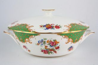 Paragon Rockingham - Green Vegetable Tureen with Lid
