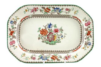 Sell Spode Chinese Rose - Old Backstamp Oblong Plate 10 1/2"
