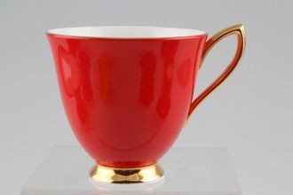 Royal Albert Gaiety Coffee Cup Red 3" x 2 3/4"