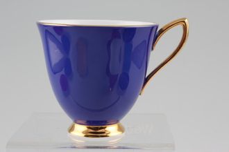 Royal Albert Gaiety Coffee Cup Blue 3" x 2 3/4"