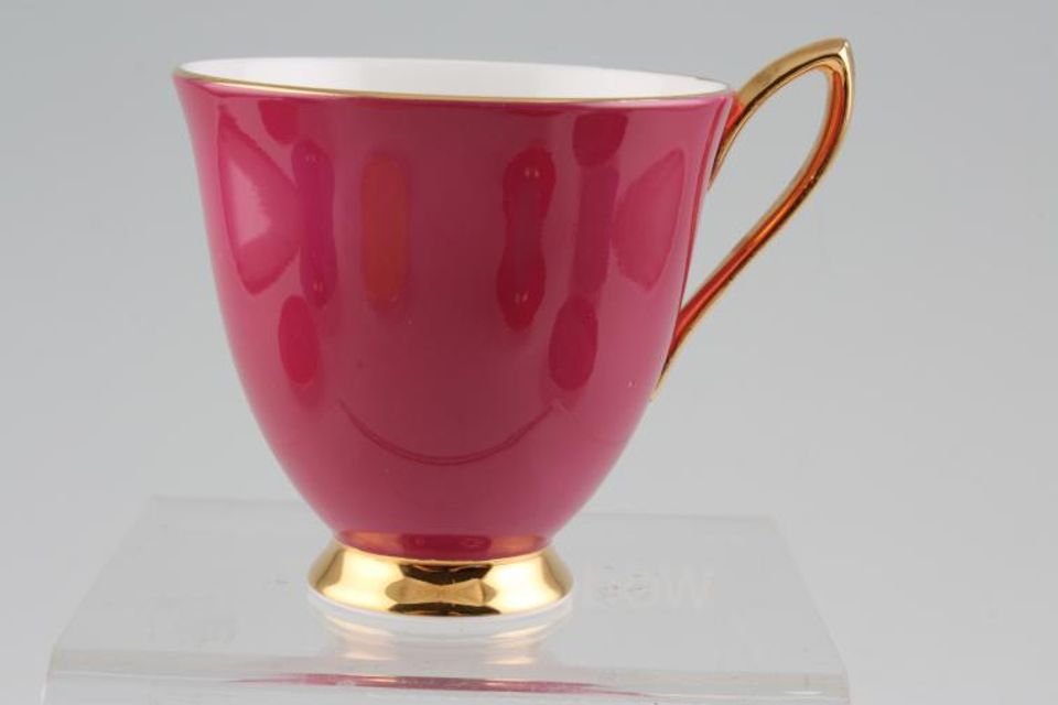 Royal Albert Gaiety Coffee Cup Pink 3" x 2 3/4"