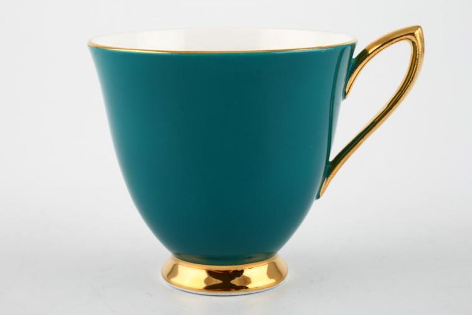 Royal Albert Gaiety Coffee Cup Jade 3" x 2 3/4"