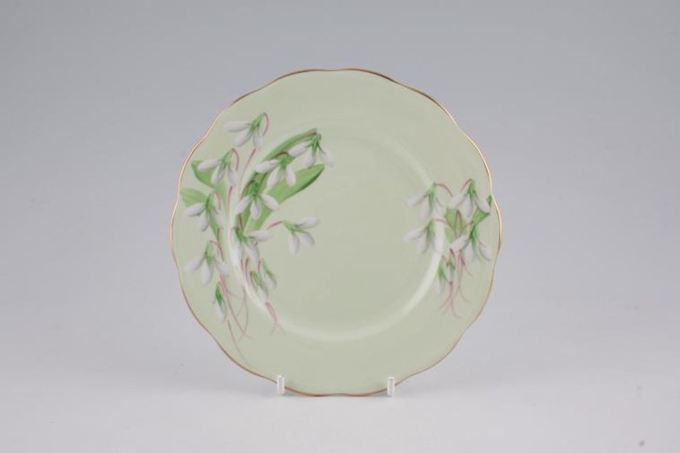 Royal Albert Laurentian Snowdrop Tea / Side Plate 6 1/2"