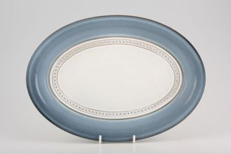 Sell Denby Castile Blue Oval Platter 12 1/2"