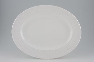 Spode Mansard - Spode's (White) Oval Platter 15"