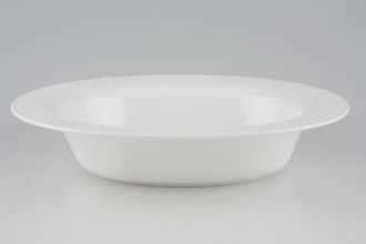 Spode Mansard - Spode's (White) Vegetable Dish (Open) Oval 11"