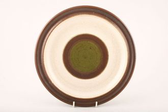 Denby Potters Wheel - Green and Yellow Centre Dinner Plate 10 1/8"