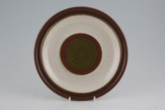 Denby Potters Wheel - Green and Yellow Centre Salad/Dessert Plate 8 1/4"