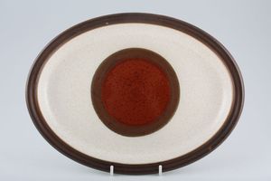 Denby Potters Wheel - Tan Centre Oval Platter