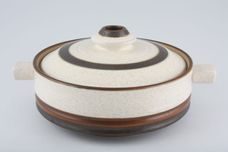 Denby Potters Wheel - Tan Centre Casserole Dish + Lid 1 1/2pt thumb 1