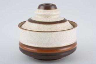 Sell Denby Potters Wheel - Tan Centre Sugar Bowl - Lidded (Tea) no cut out in lid