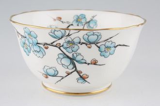 Sell Adderley + Royal Adderley Chinese Blossom - Blue Sugar Bowl - Open (Tea) 5"