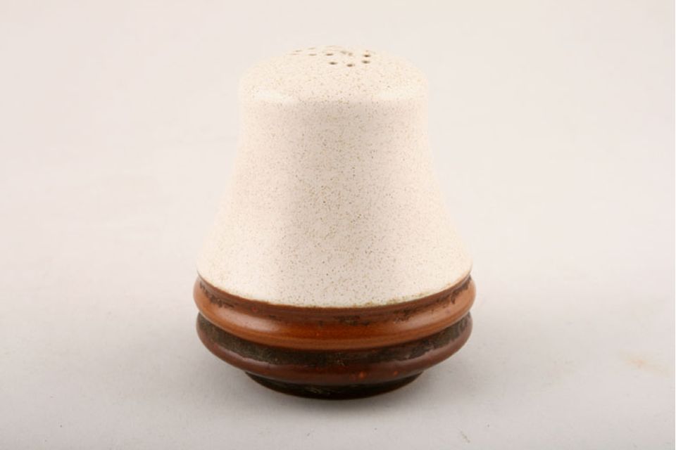 Denby Potters Wheel - Tan Centre Salt Pot 3"