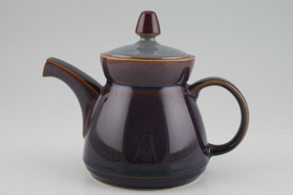 Denby Storm Teapot Plum Coloured Base 1pt