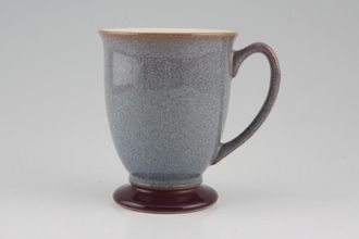 Denby Storm Mug Grey - Footed 3 1/4" x 4 1/4"