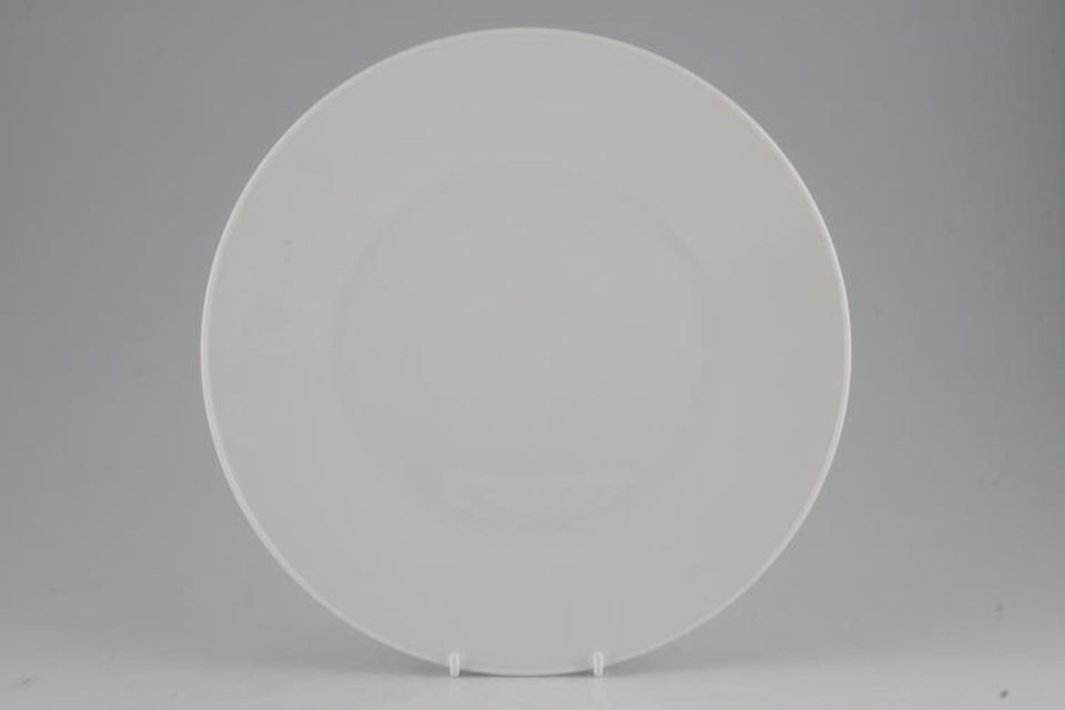 Rosenthal Classic Rose Range - Plain White Dinner Plate 10 1/4"