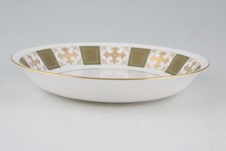 Spode Persia - Green - Y8018 Soup / Cereal Bowl 7"
