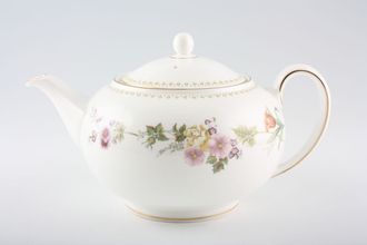 Sell Wedgwood Mirabelle R4537 Teapot Gold Line Each Side Of Handle 1 3/4pt
