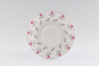 Royal Albert Winsome - A2924 - Pink + Grey Tea Saucer 5 1/2"