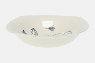 Sell Midwinter Nature Study Bowl White - With Pattern 6"