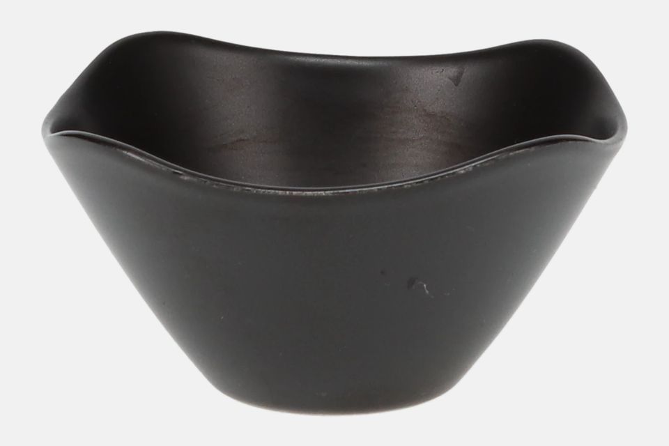 Midwinter Nature Study Sugar Bowl - Open (Coffee) Black 3 3/4"