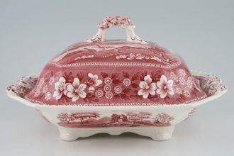 Sell Spode Spode's Tower - Pink - New Backstamp Vegetable Tureen with Lid