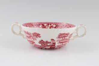 Sell Spode Spode's Tower - Pink - Old Backstamp Soup Cup 2 handles