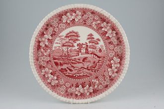 Sell Spode Spode's Tower - Pink - Old Backstamp Platter Round 16 5/8"