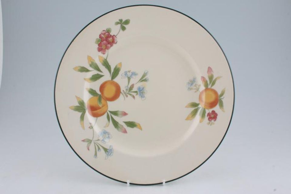 Cloverleaf Peaches and Cream Dinner Plate 10 3/4"