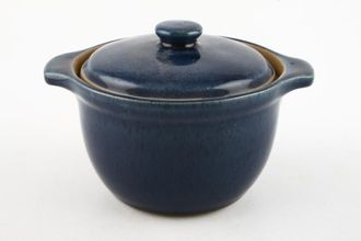 Denby Cottage Blue Marmite Pot + Lid eared - can be used as lidded soup