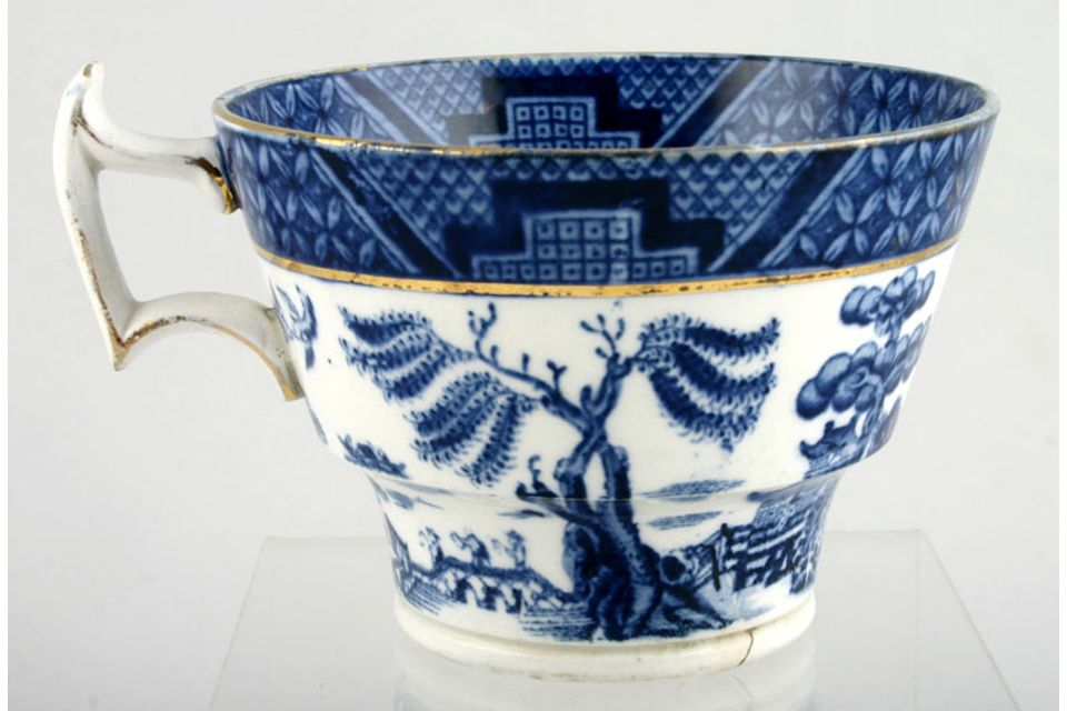 Booths Real Old Willow - Silicon China Breakfast Cup 4 1/8" x 2 7/8"