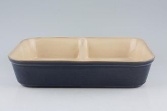 Sell Denby Cottage Blue Serving Dish oblong - divided - open 11 1/2" x 7 3/4"