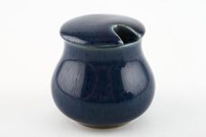 Denby Cottage Blue Mustard Pot + Lid thumb 1