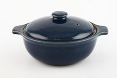 Denby Cottage Blue Casserole Dish + Lid round - eared 1 3/4pt thumb 1