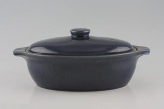 Sell Denby Cottage Blue Casserole Dish + Lid oval - eared 2 3/4pt