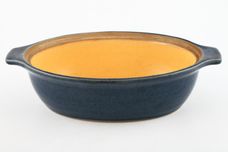 Denby Cottage Blue Casserole Dish + Lid oval - eared 1 3/4pt thumb 2