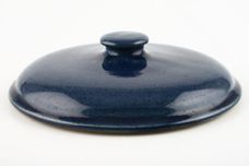 Denby Cottage Blue Casserole Dish + Lid round - one large handle - pourer 2pt thumb 3