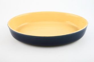 Denby Cottage Blue Serving Dish oval - open 11 1/2" x 8 1/2" x 2"