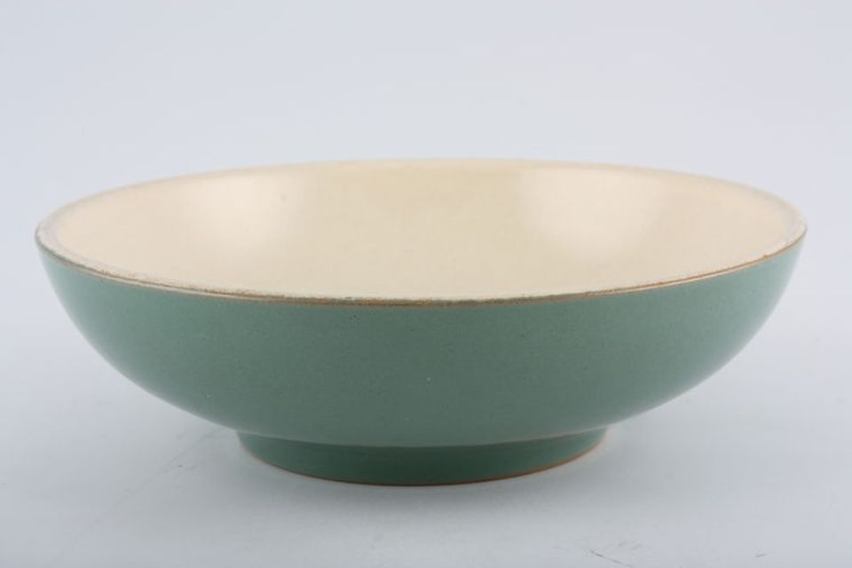 Denby Manor Green Soup / Cereal Bowl 6 1/2" x 2"