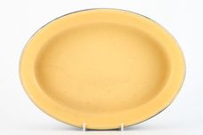Denby Cottage Blue Serving Dish oval - open 12 1/2" x 9 1/4" x 2" thumb 2