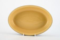 Denby Cottage Blue Serving Dish oval - open 8 1/2" x 5 3/4" x 1 3/4" thumb 2