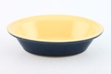 Denby Cottage Blue Pie Dish oval - open 8" x 6" x 2" thumb 1