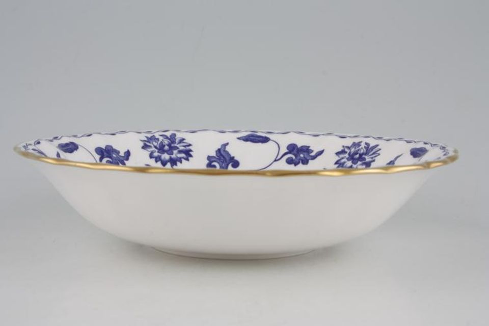 Spode Colonel - Blue - Y6235 Soup / Cereal Bowl 6 1/2"