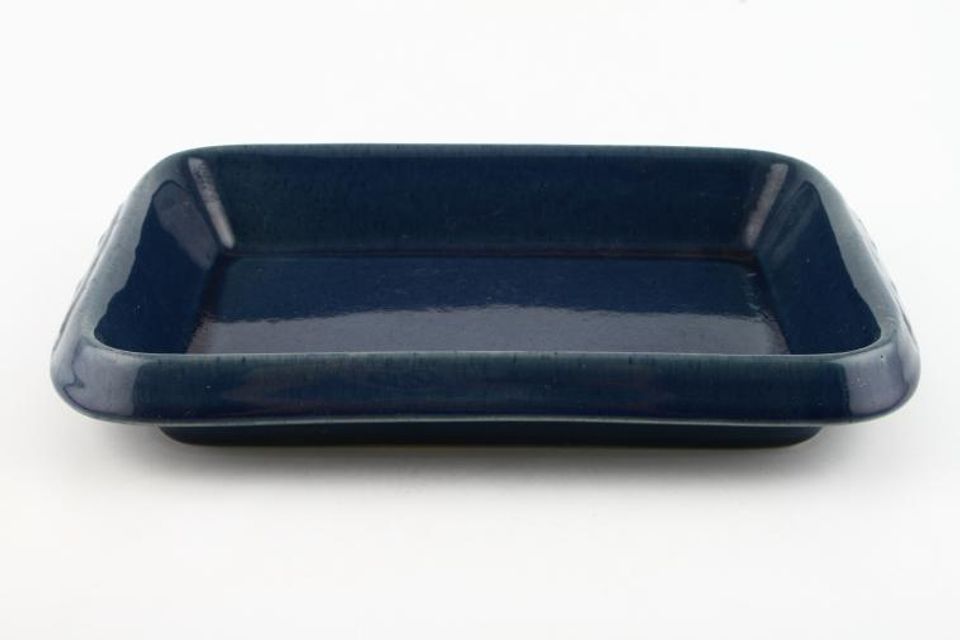 Denby Cottage Blue Serving Dish oblong - open - downturned rim 10" x 7 1/2"