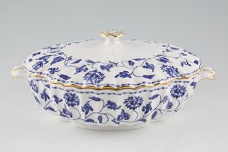 Spode Colonel - Blue - Y6235 Vegetable Tureen with Lid Round